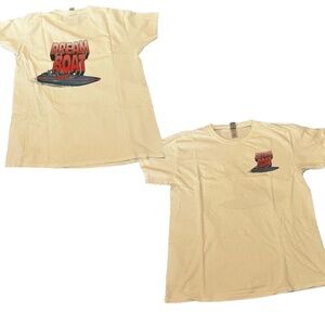 BOGO White Graphic T-Shirt with Dream Boat Design